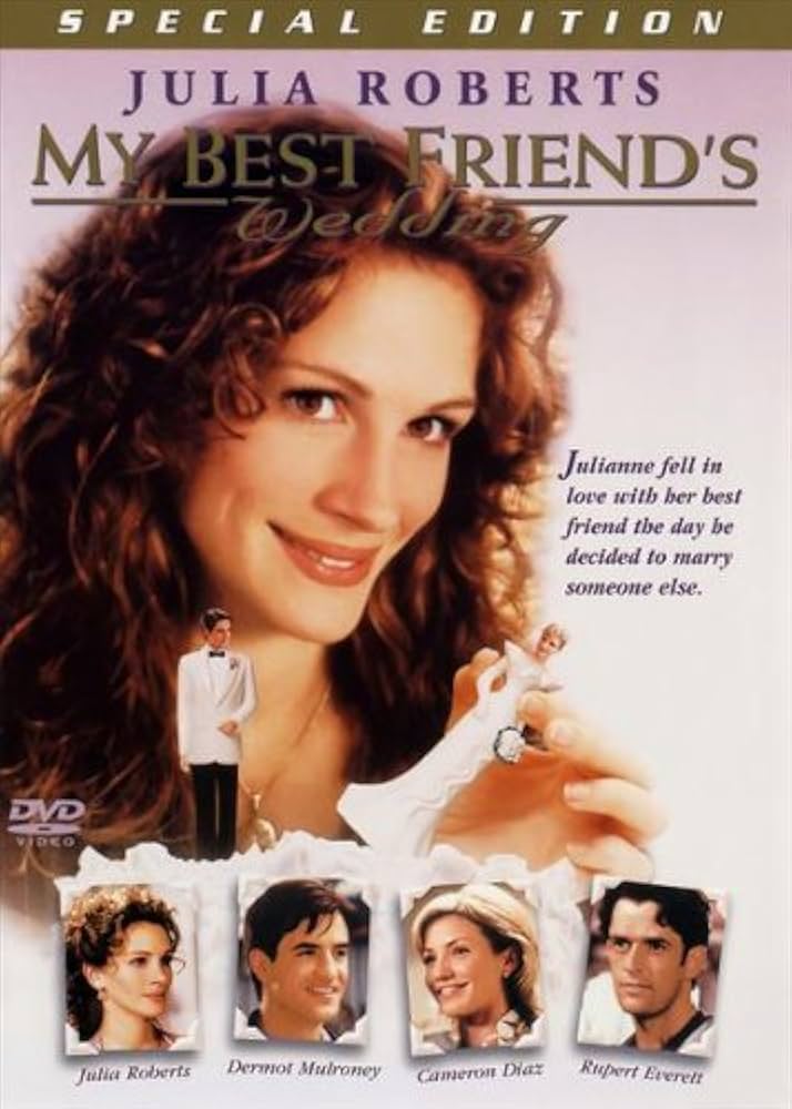 ベスト・フレンズ・ウェディング　USオリジナル映画ポスター Amazon.com: My Best Friend's Wedding Poster Movie (27 x 40