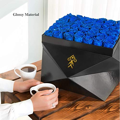 Premium Roses| Real Roses That Last 365 Days | Real Flowers| Roses in a Box (Model Z, Large)