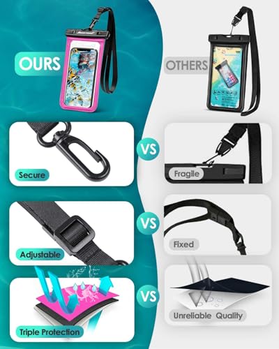 image for Hiearcool Waterproof Phone Pouch,Waterproof Phone Case for iPhone 17 1