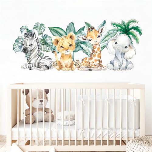 Vinilos decorativos de animales de la selva sacinora miniatura 1