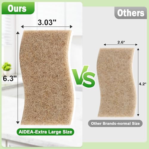 AIDEA XL Non-Scratch Kitchen Sponges 12-Pack Price Drop