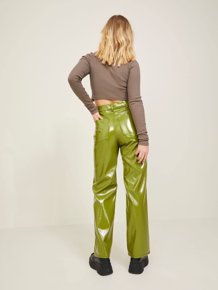 JJXX Damen Jxkenya Hw Stra Faux Leat Pant Noos Hose