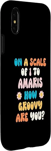 Miniatura 6 de iPhone 14 AMARIS Cute Retro Girls Groovy AMARIS Personalized Name Case