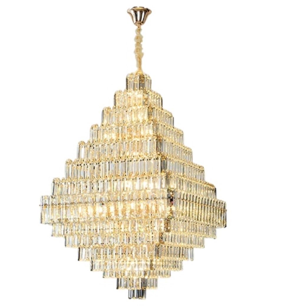 CVdrtyED Kitchen Chandeliers Ceiling Light Crystal Chandelier Hanging Lamp for Dining Room Pendant Light for Living Bedroom Hanging Lamp(A)