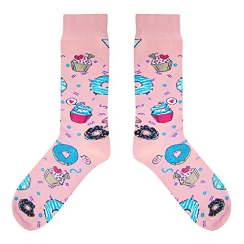 CUP OF SOX - Donuts/Muffins/Gebäck - Socken in der Tasse - Herren und Damen Freizeit Socken Cover