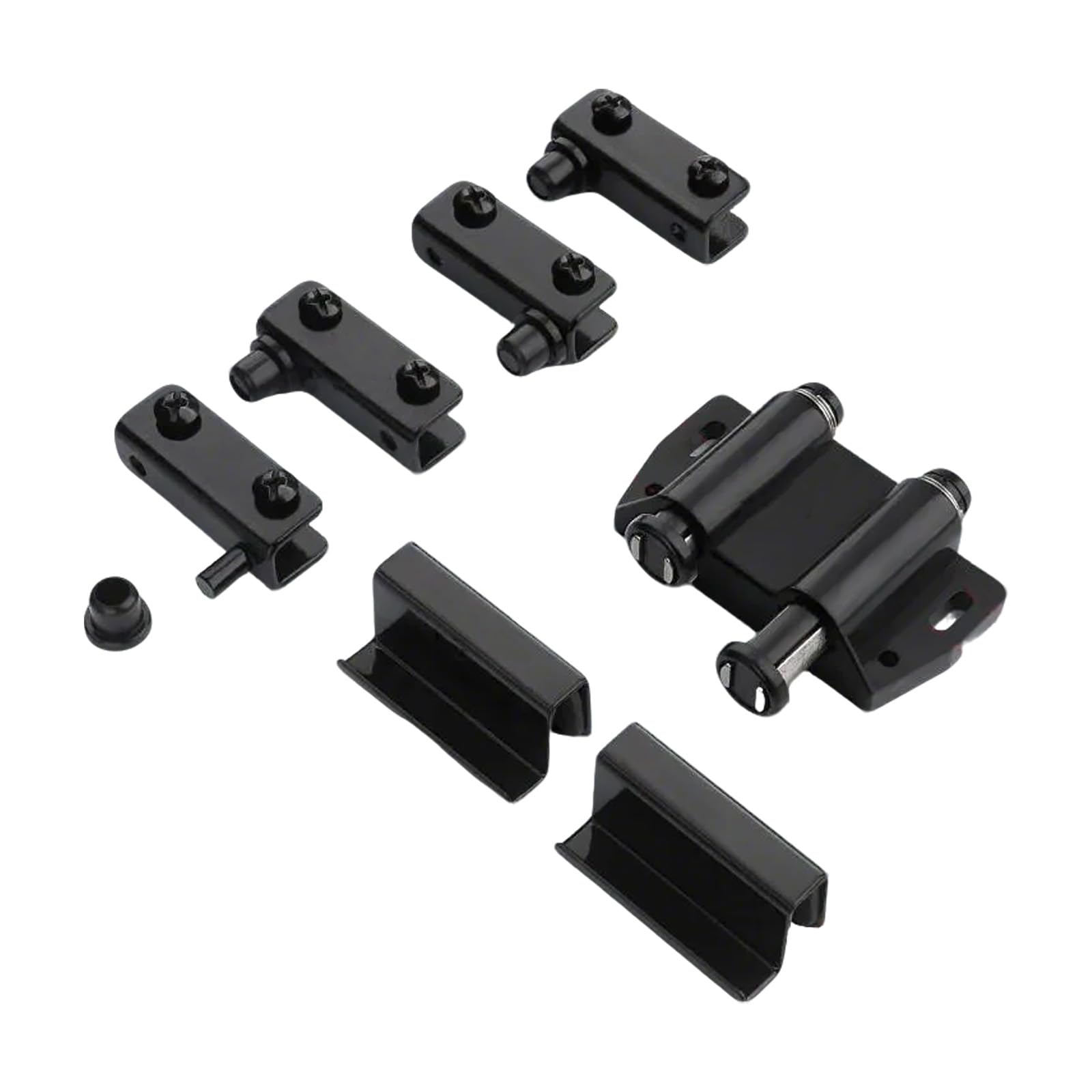 Head Catch Closure Glass Door Hinge Clamp Push Open Touch Latch Furniture Hardware Furniture Hardware
