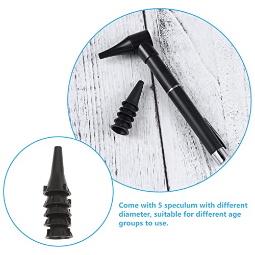 Healifty Mini Diagnostic Otoscope Kit Ear Scope Otoscope Ear Care Magnifying Lens Clinical Penlight Flashlight Ear Infection Detector Ear Care Set For Nurse, Student, Doctors #TOP5