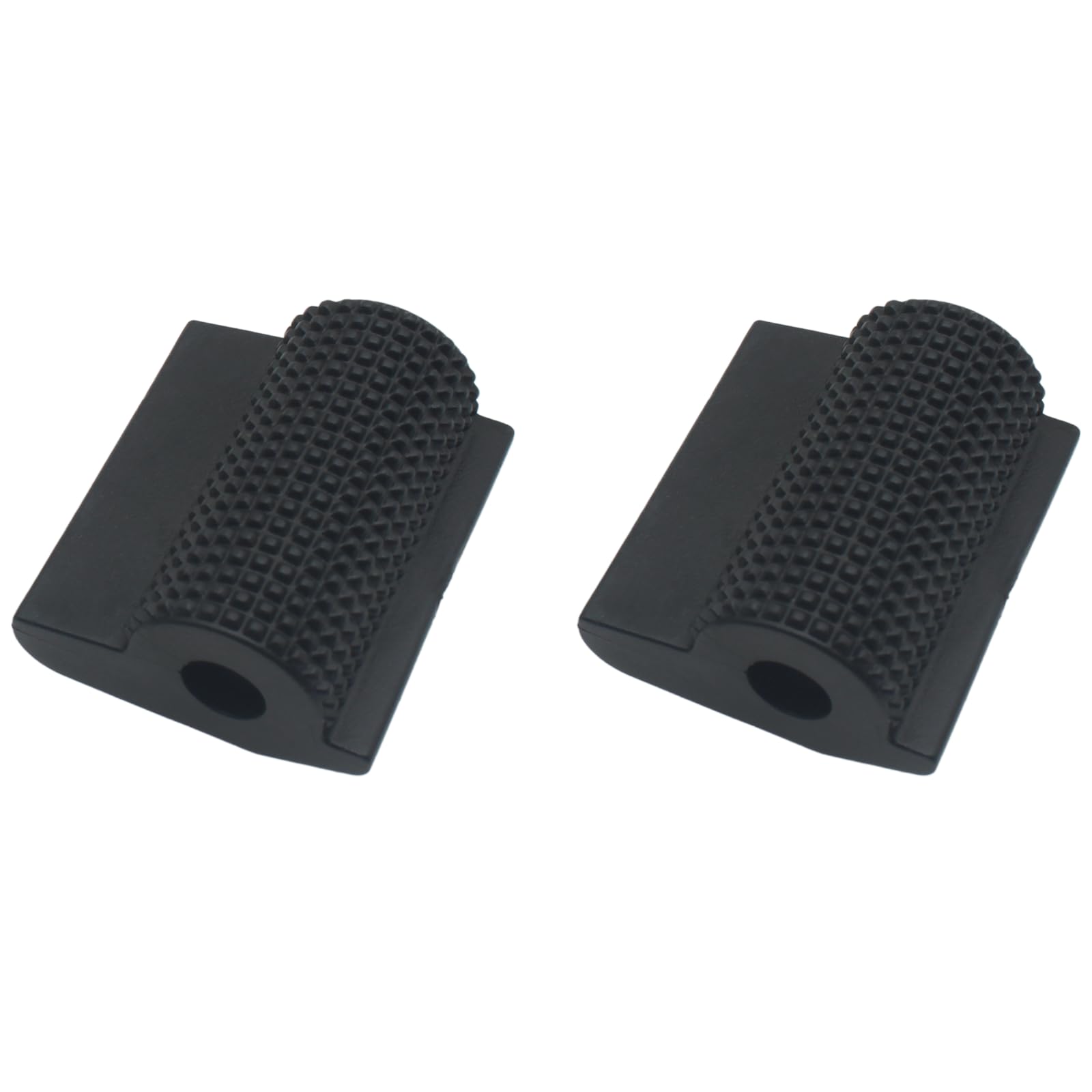 HAJXZH 2 PCS Motorcycle Gear Shifter Cover Plastic Anti Slip Motorcycle Lever Gear Protector Black Shifter Protector Pads