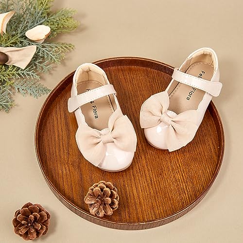 Felix & Flora Toddler Girls Dress Shoes - Little Girl Ballet Mary Jane Flats Party School Wedding2