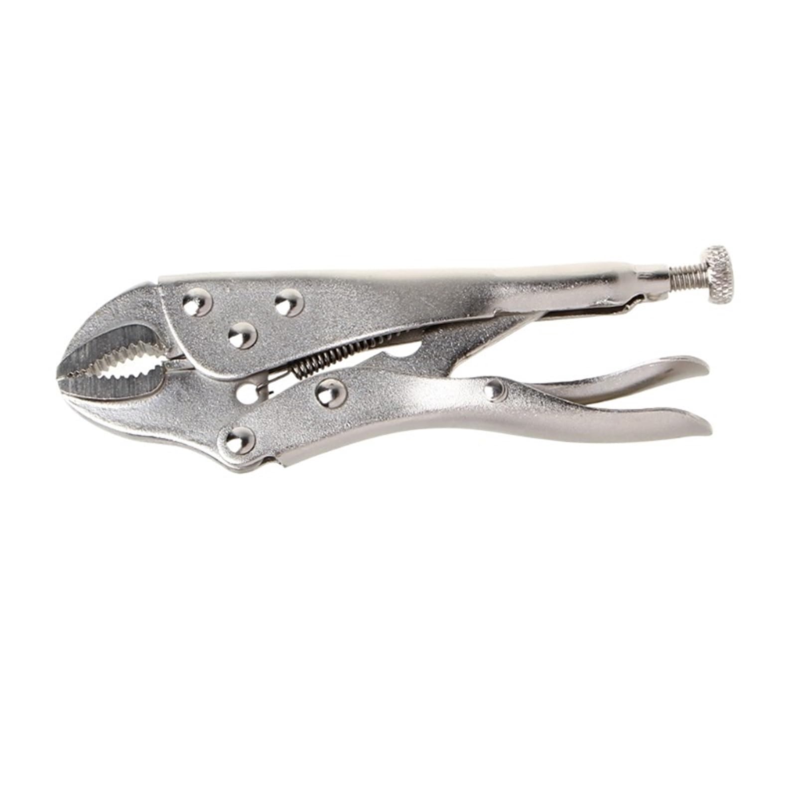 Locking Pliers Locking Pliers Long Nose Straight Jaw Lock Vise Grip Clamp Hand Tool 165mm(A)
