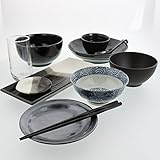 テーブルウェアイースト 食器セット 一人暮らし 新生活スタートセット 11点 男性も満足!大きめサイズのお茶碗&汁椀 皿 和食器 新生活