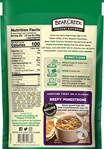 Image of Bear Creek Soup Mix, Minestrone, 8.4 Ounce (Pack of 2)