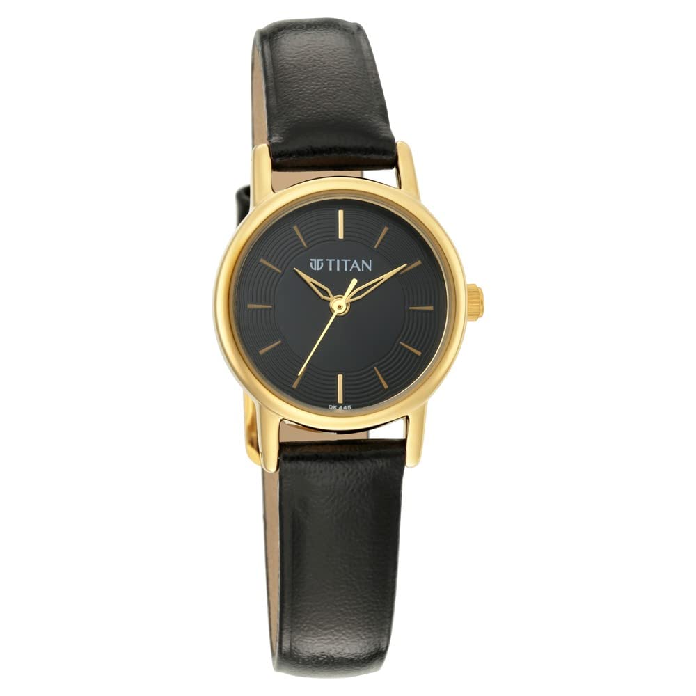 Titan Women Leather Ladies Karishma 2020-21 Analog Black Dial Watch-Np2593Yl03/Np2593Yl03, Band Color-Black (B08DKW7LVP) Amazon Price History, Amazon Price Tracker