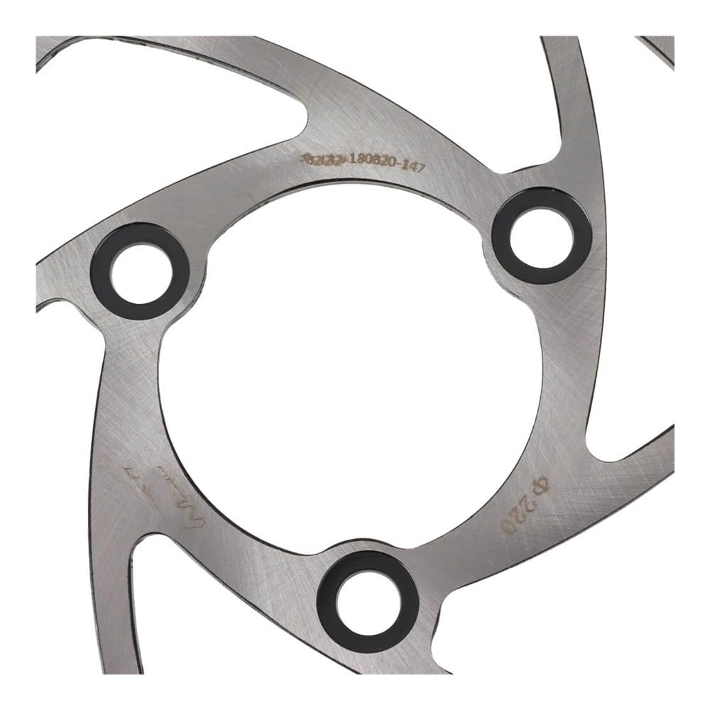 Dischi freni per moto 220mm Universale Moto Scooter Elettrico E-bike Accessori Ciclomotore Moto Anteriore Posteriore 70mm * 3 Fori Rotore Disco Freno