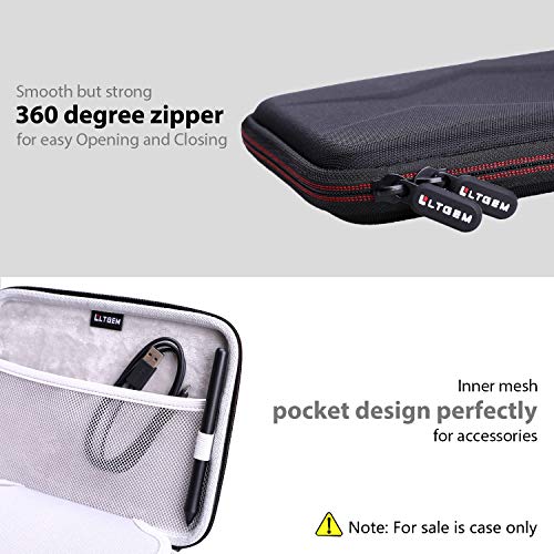 Ltgem Tablet Case For Wacom Intuos Small Graphics Drawing Tablet Fits Model # Ctl4100 Or Xppen Graphics Tablet Fits Model # Starg640 #TOP2