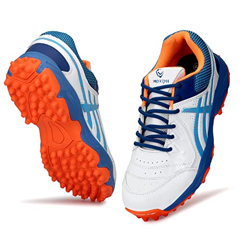 Image of PRO KVH Men's Rubber Spike Cricket Shoes Unisex Cricket Shoes | Mid-Foot Support Heel Synthetic Limited Edition Elite Performance