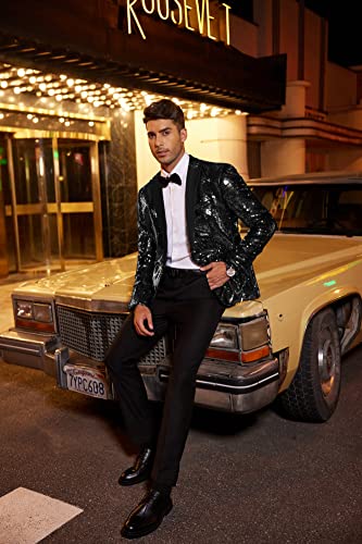 COOFANDY-Mens-Shiny-Sequins-Suit-Jacket-Blazer COOFANDY-Mens-Shiny-Sequins-Suit-Jacket-Blazer