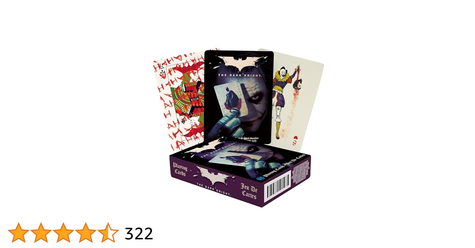 ダークナイト（ジョーカー）　ポーカーセット　トランプ Batman / Dark Knight -Joker Poker Set | HMV&BOOKS online