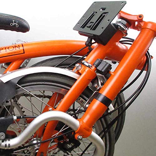 Trigo Aluminium Bag Adapter for BROMPTON (Use your bag without the frame) 120x90mm,Black - Image 2