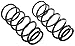 MOOG 81041 Coil Spring Set for Toyota 4Runner