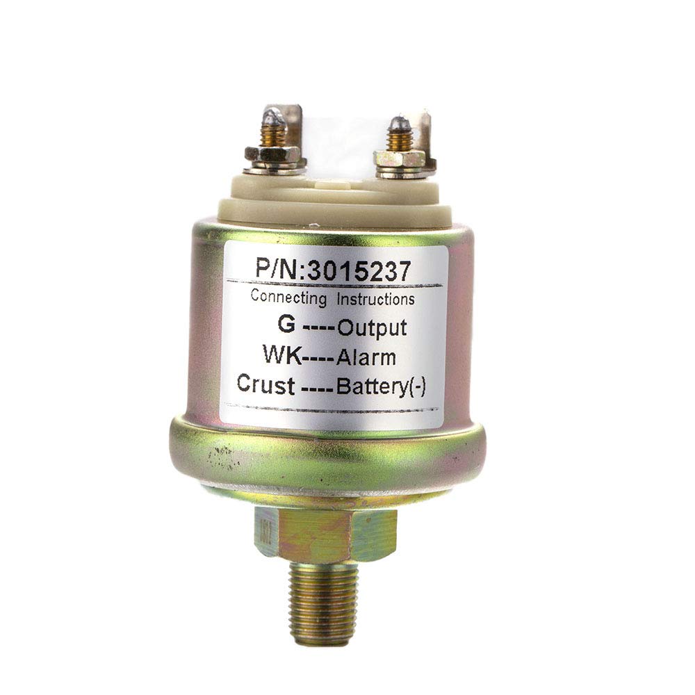 3015237 Double Connector Oil Pressure Sensor for Generator Diesel Engine K19/K38/K50/V28/NTA855/N14/M11