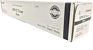 Genuine Original Canon Cartucho de toner preto GPR-53. Rendimento de 36.000. (8524B003AA) para uso em: Canon ImageRunner Advance C3325/C3325i/C3330/C3330i. (8524B003, GPR53)