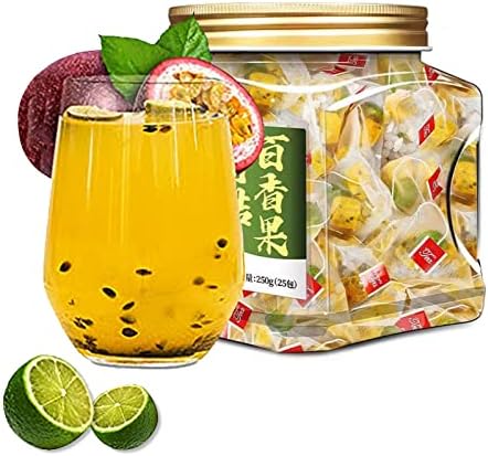 Passion Fruit Tea - Fruit Tea Bags with Green Orange Passion Fruit and kumquat Blended Together, Holiday Gift For Tea Lovers, Bagged 25 Teabags