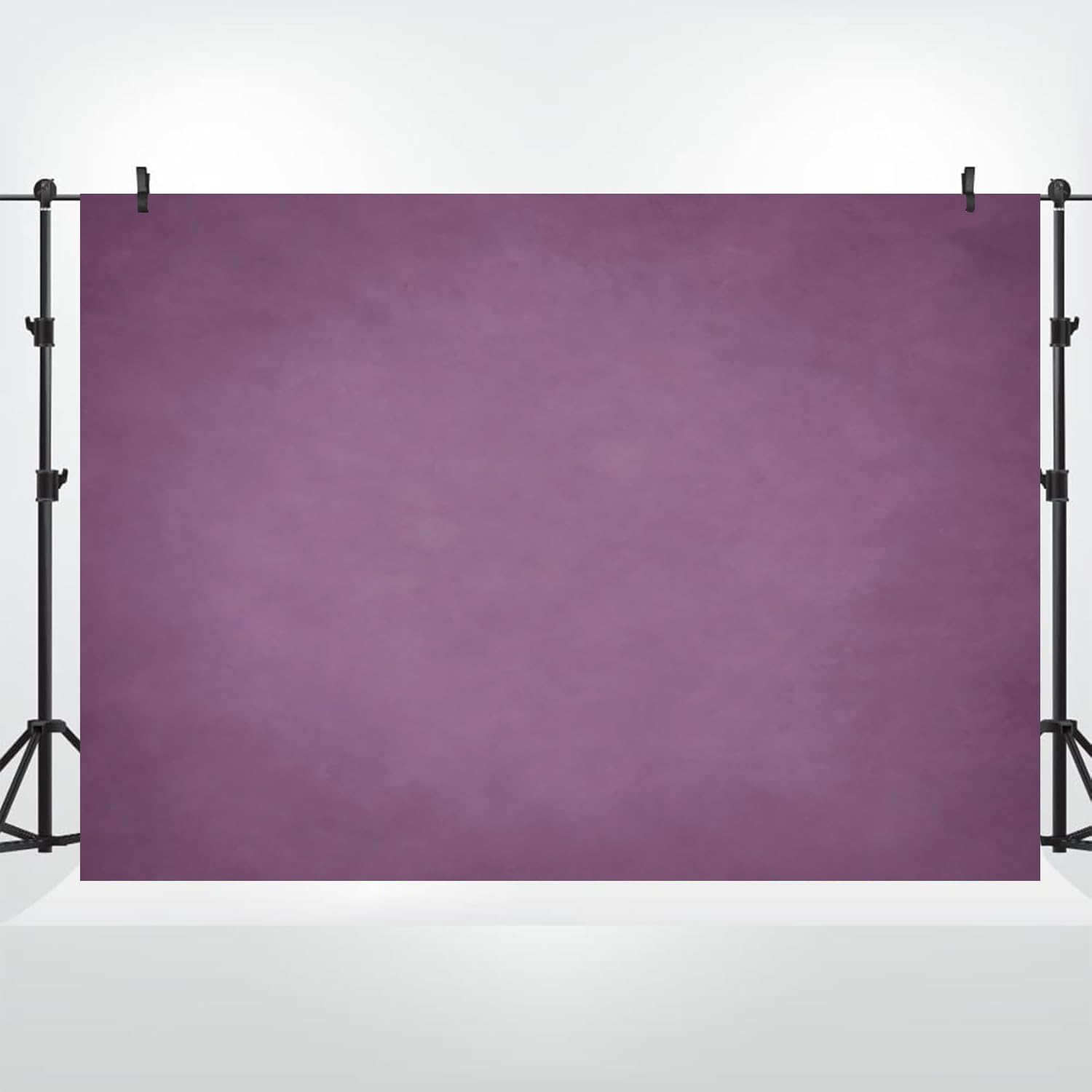 3,6x2,5m Vintage Lila Strukturierter Leinwand Hintergrund, Rustikale Abgeblätterte Stoffoberfläche Deko Fotohintergrund, Eleganter Romantikstil Fotostudio Requisite