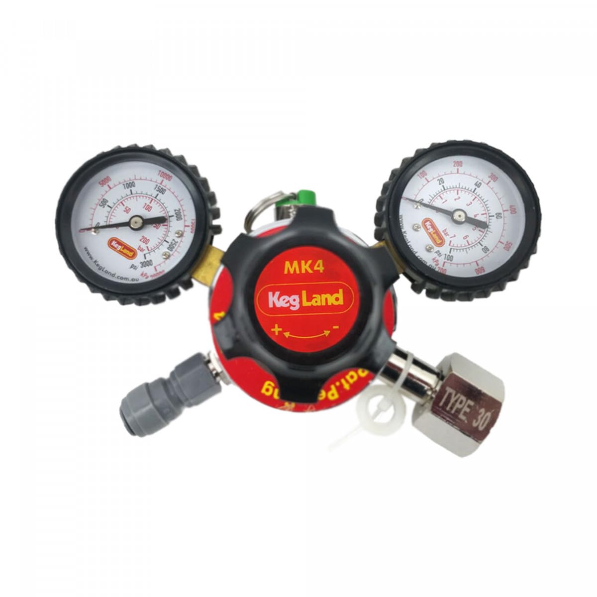 Serie X – Frigorifero a barile con regolatore di pressione – per 4 x 19 litri NC Kegs / 20, 30 o 50 litri – Frigorifero per botti di bevande