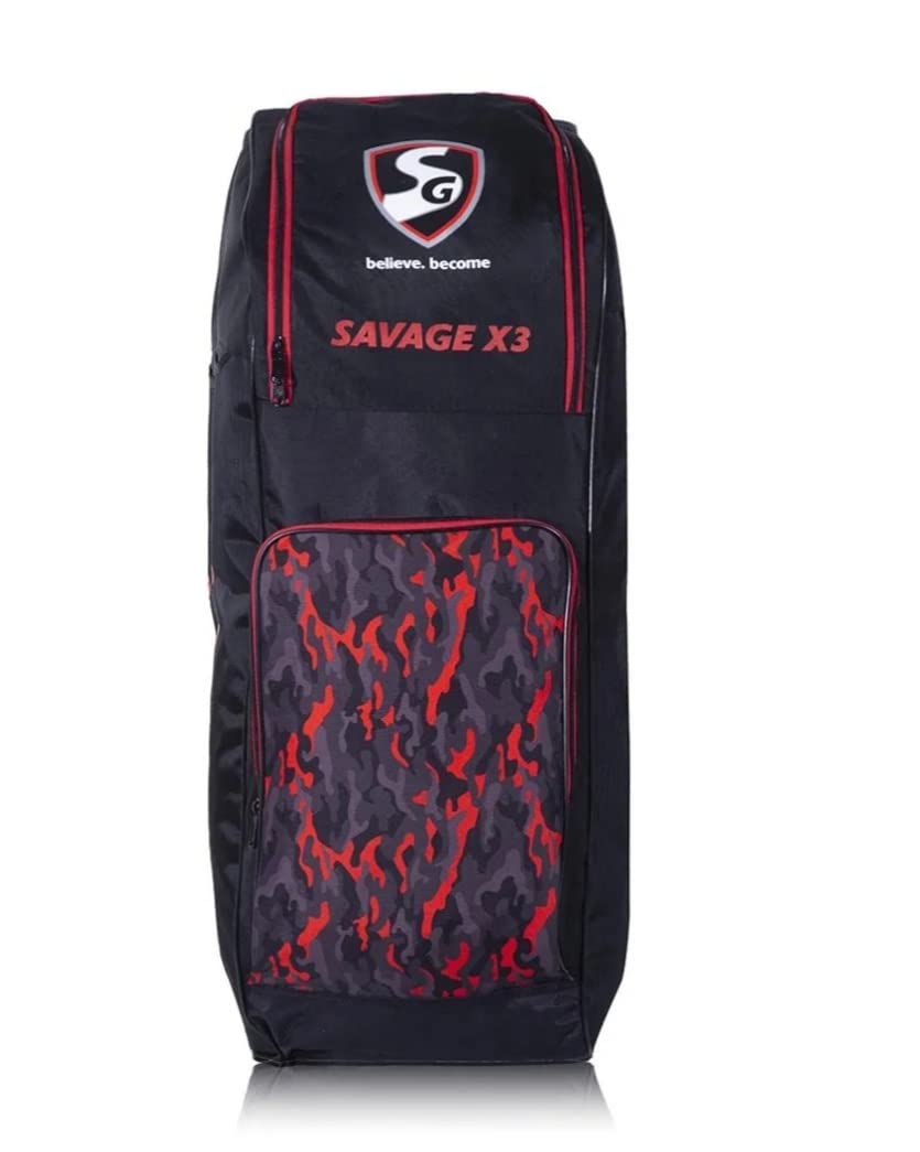 SG Kit Bag Sg Savage X3 Plus Duffle, 86.4 x 30.5 x 30.5 Centimeters