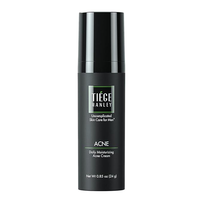 Tiege Hanley ACNE Cream for Men (ACNE) | SALICYLIC ACID 1.6% to Visibly Reduce Acne and Control Breakouts without Irritating Skin | 0.85 Ounces