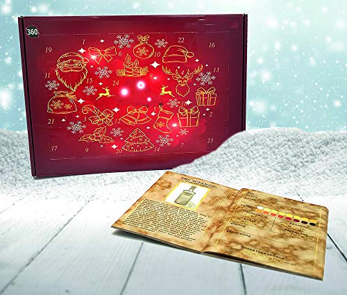 Gin Adventskalender Classic - Edition 2022, 24 Gin´s aus 16 Ländern, von 24 unterschiedliche Brennereien. – Bild 3