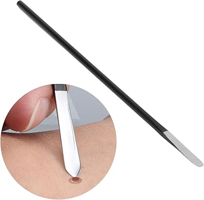 Facial Peels Stainless Steel Wart Removal Pedicure Knife, Ergonomic Portable Corn Removal Pedicure Knife, Pedicure Knife for Men Women Facial Peels