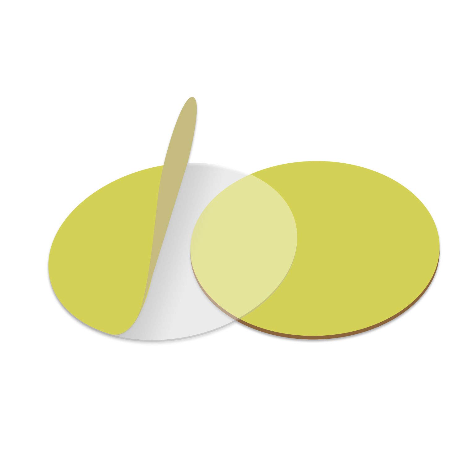 【両面粘着タイプ】吸盤タイプ 車載ホルダー/スタンド用 取付用シート(取付用ベース)【2枚セット】吸盤の安定性向上パーツ 透明ジェル両面タイプ