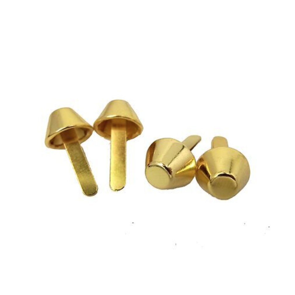 Clous de 12 mm dorés pour sac à main par 50 pièces - Pf112