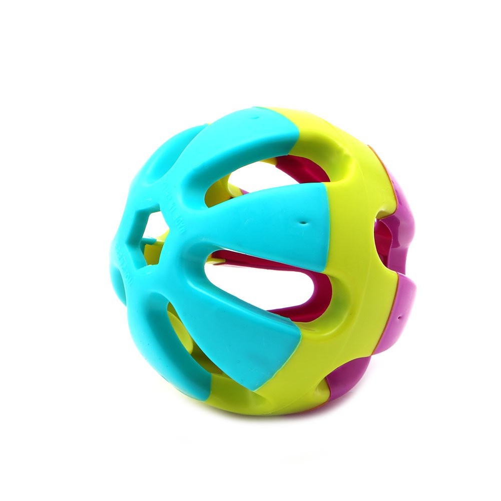 Simplelife 7cm Pet Cat Dog Puppy Jingle Bell Ring Ball Round Roll Fetch Play Chewing Toy Color Randomly, Random Color - Image 4
