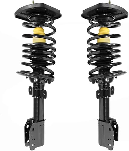 COMPLETESTRUTS - Conjunto de puntales traseros rápidos completos con resortes helicoidales de repuesto para Pontiac Grand Prix 2004-2008, juego de 2