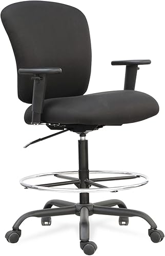 Miniatura 1 de Alera ALEMT4610 Mota Series Taburete grande y alto con capacidad de 450 libras - Negro