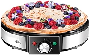Zilan Crêpes Maker, 30 cm Durchmesser