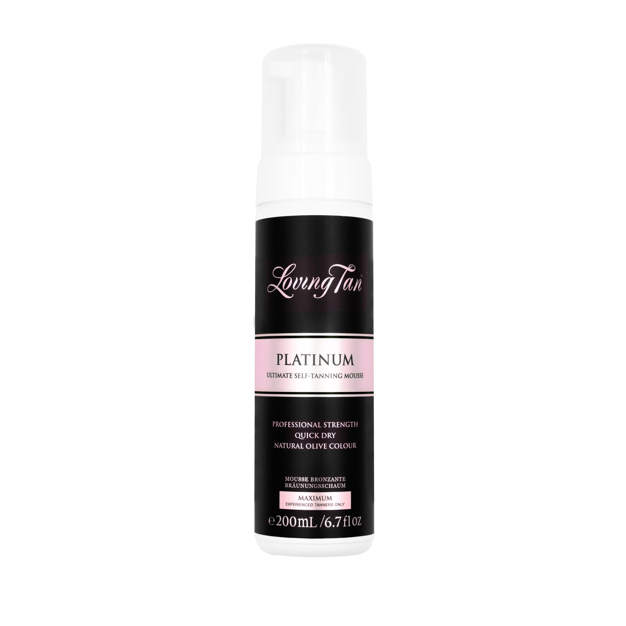 Loving Tan Platinum Self Tanning Mousse Dark