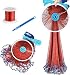 PLUSINNO Fishing Net Fish Landing Net, Foldable Collapsible Telescopic Pole Handle, Durable Nylon Material Mesh, Safe Fish Catching or Releasing(59")