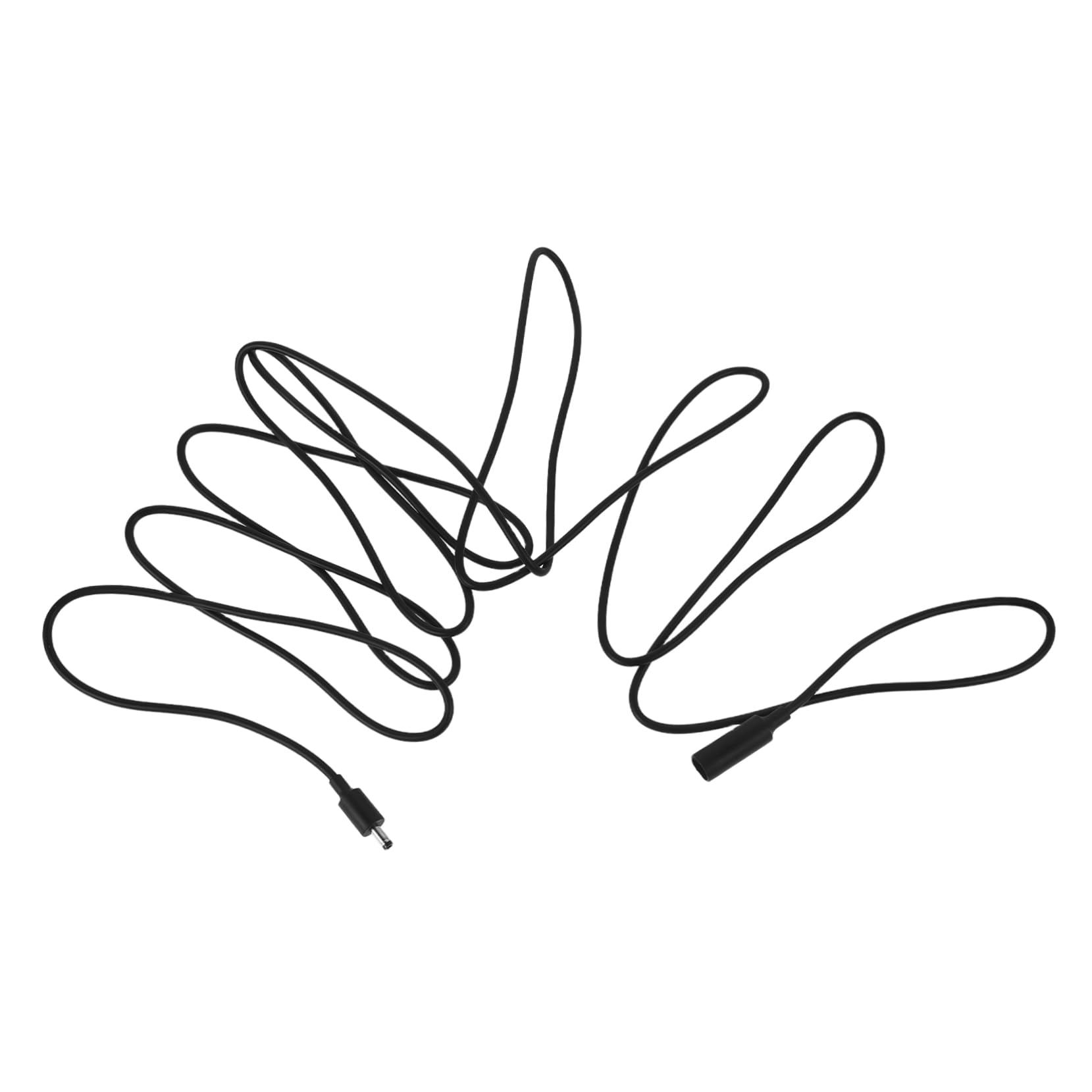 SOLUSTRE Speaker Extension Cable Appliance Extension Cord Black Cable Security Rings Amplifier Power Cord