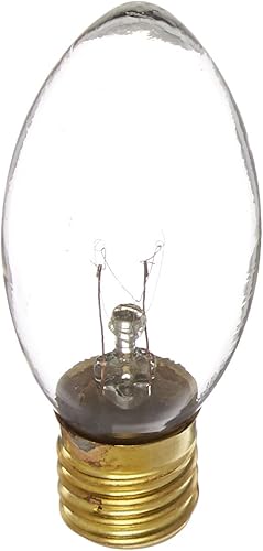 NOMA/INLITEN-IMPORT 1094C-88 C9 - Bombilla de repuesto, transparente, paquete de 4 unidades