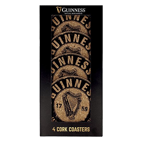 GUINNESS Corcho Posavasos (pack de 4) Cover