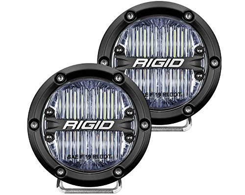 RIGID 360-SERIES 4" SAE J583 Lámparas LED Antiniebla Blanco, Par miniatura 1