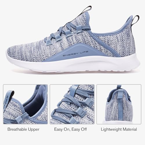 Image of ALEADER Women's Energycloud Lightweight Slip On Walking Running Shoes