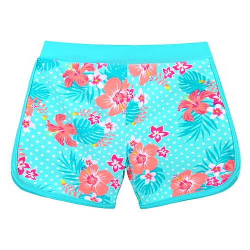 Image of BAOHULU Girls Rash Guard Swimsuit 2 Pieces Long Sleeve Bathing Suit UPF 50+ Quick Dry Beach Swimwear Size 3-14 Years