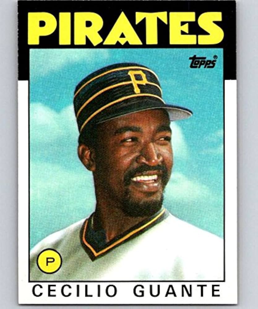 Amazon.com: 1986 Topps #668 Cecilio Guante : Collectibles & Fine Art
