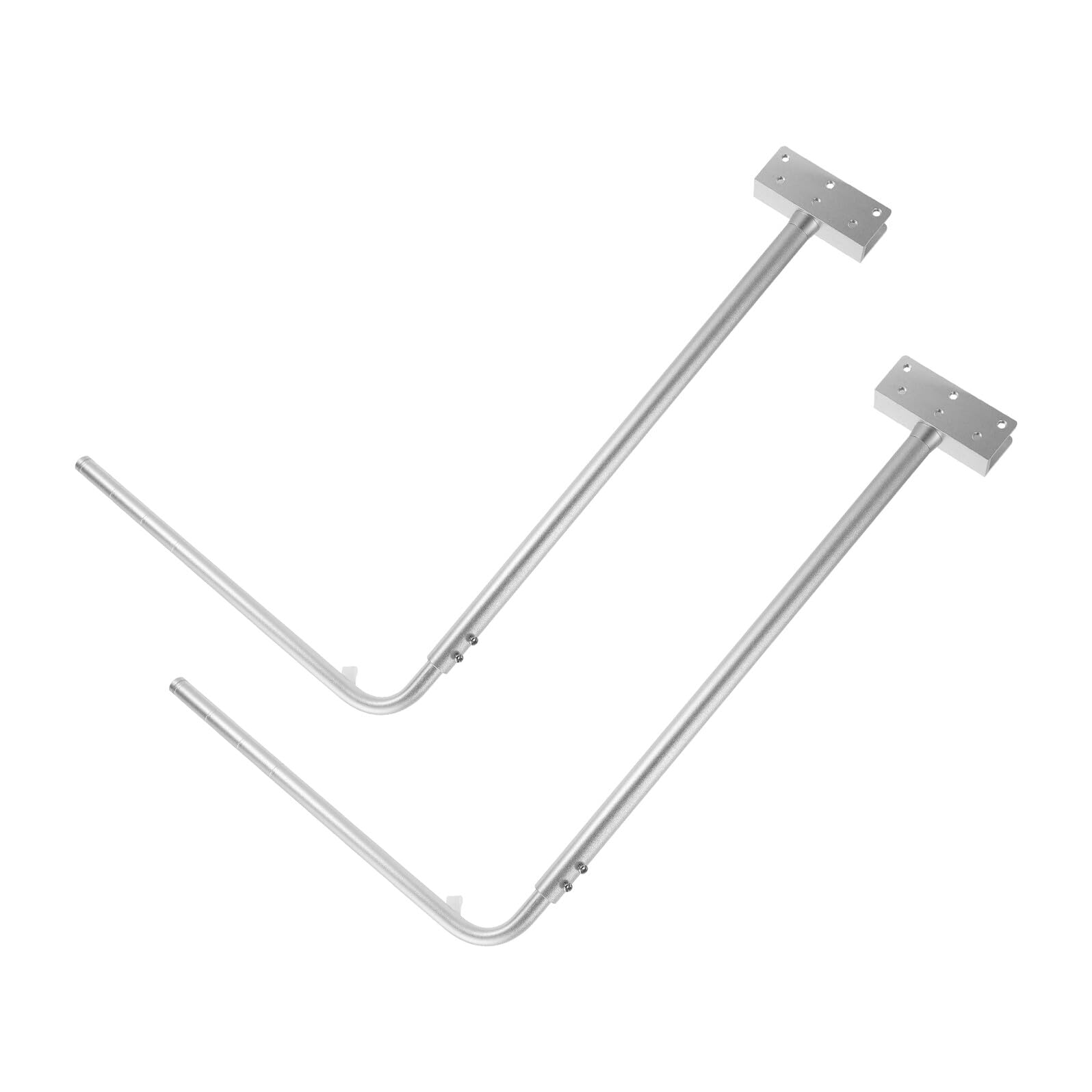 2 Szt. Metalowy Uchwyt Do Lampa Akwariowej Regulowany Stojak Lampa LED Do Zbiorników Trwały Bracket dla Akuarium i Terrarium