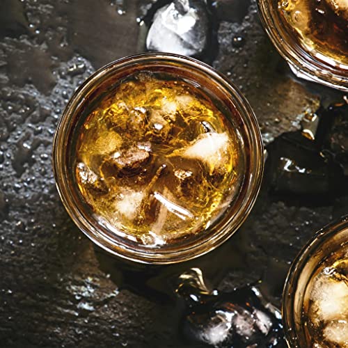 Youeon Set Of 6 Crystal Whiskey Glasses, 10 Oz Old Fashioned Glasses, Rocks Glasses, Bourbon Glasses, Rum Glasses, Scotch Glasses, Clear Drinking Glasses For Cocktails Tequila Rum Liquor Rye And More #TOP7